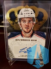 2013-14 Panini Crown Royale Sovereign Signatures Tim Erixon #SO-TER Auto Columbus